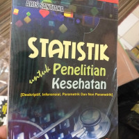 Image of Statistik untuk Penelitian Kesehatan 1