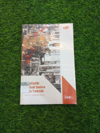 Image of STATISTIK UNTUK SAINS DAN TEKNIK
