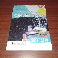 Image of Panduan eksperimen OSN Fisika SMA