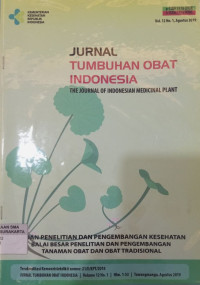 Image of JURNAL TUMBUHAN OBAT INDONESIA